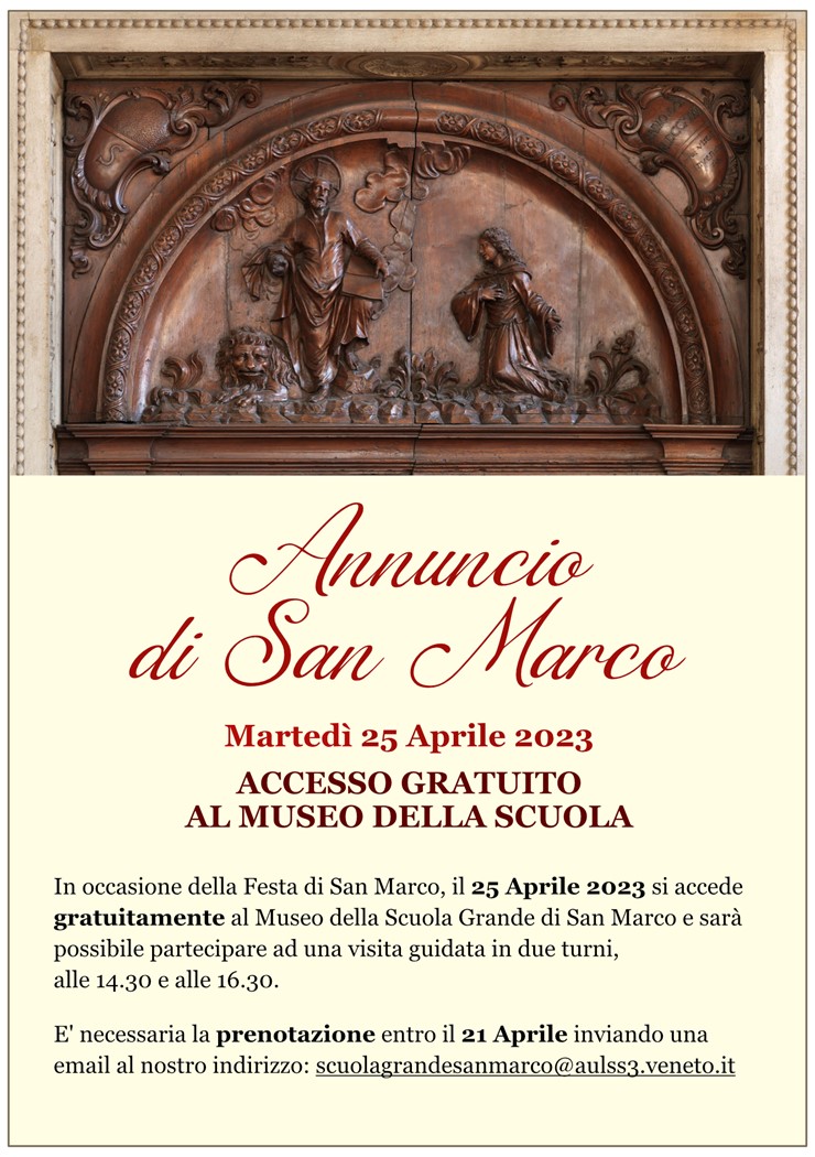 Foto news Scuola Grande di San Marco