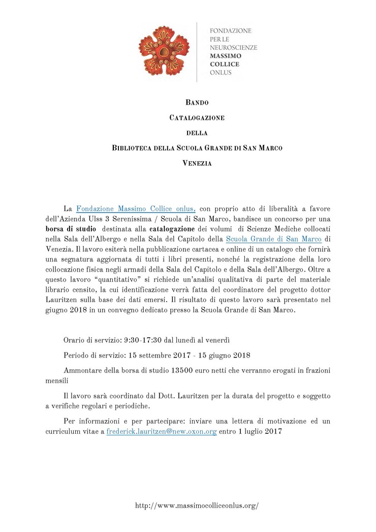 Foto news Scuola Grande di San Marco