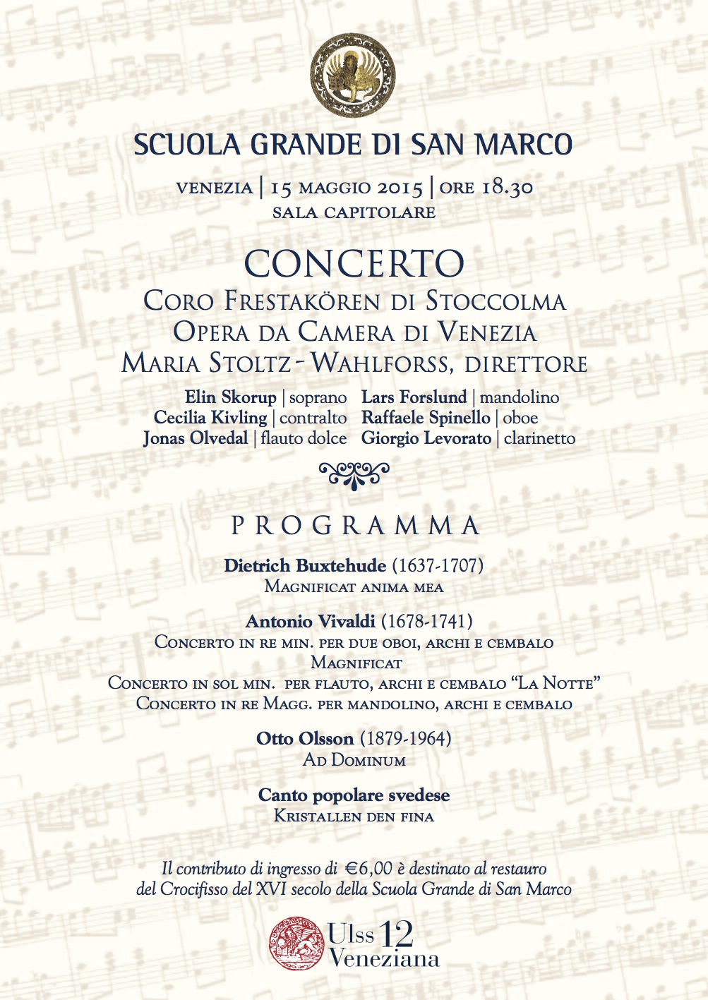 Concerto Scuola Grande di San Marco