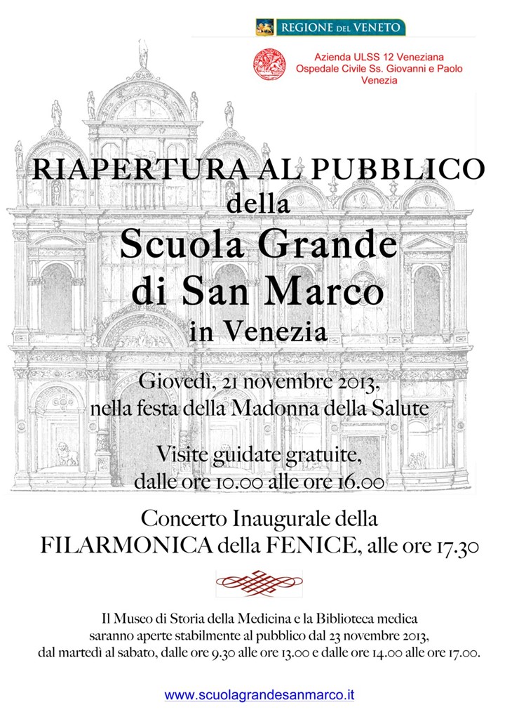 Foto news Scuola Grande di San Marco