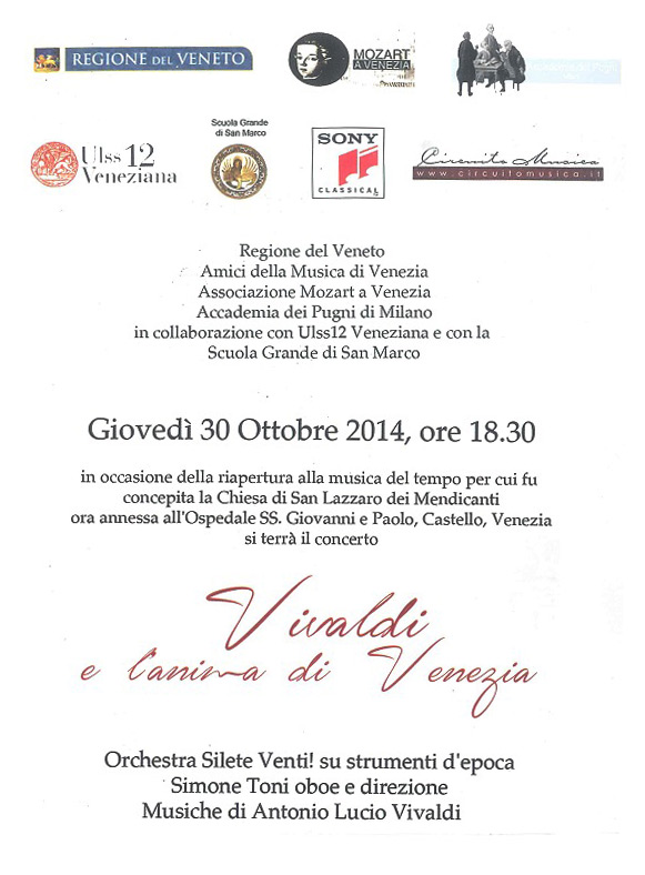 Concerto - Vivaldi e l'anima di Venezia